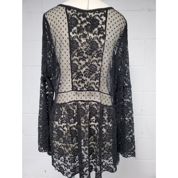 Gothic thrilling long sleeves bell top - Picture 5 of 11